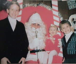 1990 Santa at St. Nicholas Covered Dish Dinner