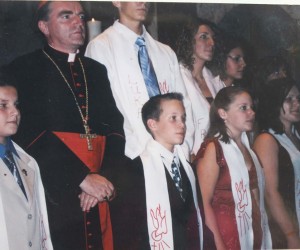 2004 Last Confirmation at St. Nicholas Church - Cardinal Josip Bozanic