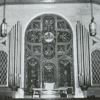 Pipe organ installed in 1952