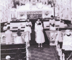 8th Grade Graduation Class Mass, 1951