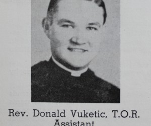 Asst. Pastor 1953 -1954 Rev. Donald Vuketic, 1953 - 1954