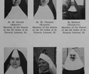 Sisters from St. Nicholas Parish 1954