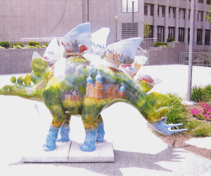 2003 Pittsburgh Dino-Mite Days - Troyus Hillosaurus featuring St. Nicholas Church N.S.