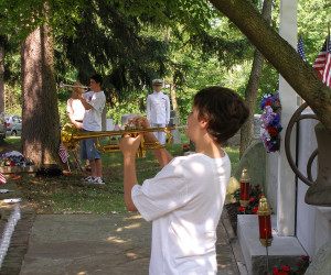 2009 Memorial Day at Cemetery