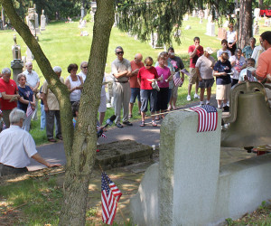 2012 Memorial Day Service at cemetery