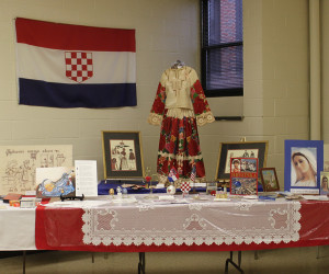 2012 Croatian Display at Most Holy Name Croatian Mass & Dinner