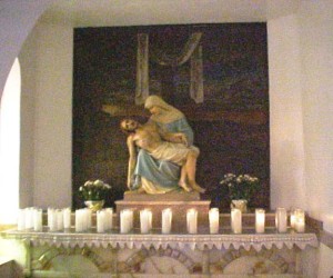 Sorrowful Mother in Vestibule Chapel