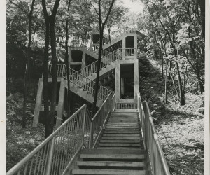 1935-1980 - City steps from Troy Hill to E. Ohio St at 31st St.  MSP285_B015_F010_I01 *