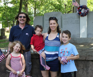 Crnkovic's, Paul, daughter.  Christina,  and grandchildren -  2015